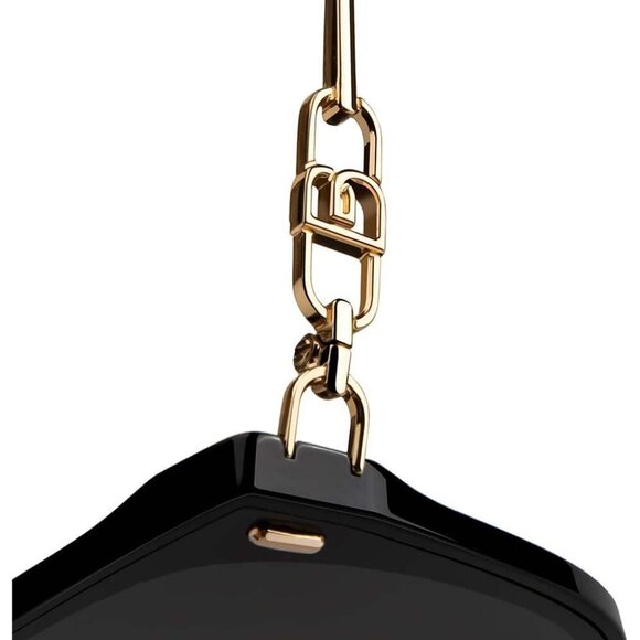 🆕 Women Black Fashion Oversized Cat Eye Polarized Exclusive Eyewear Sunglasses - Picture 7 of 9